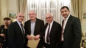 Edward Amiach, Yossi Vardi, Yossi Gal, Eric Chiche Portiche
