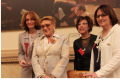 de g. à d. : Esther Amar Kagan, Danièle Hoffman-Rispal, Marlène Roulet, Joëlle Lezmi