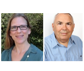 Dr Lauren M. Petrick (TCEEH) and Prof. Michael Aviram (Technion)