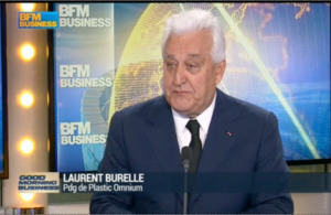 Laurent Burelle, PDG de Plastic Omnium