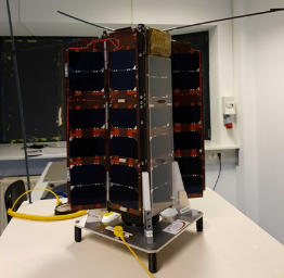 Le satelite qui permettra l'analyse des bacteries dans l'espace