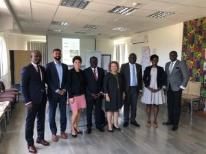 The Ambassador of Israel in Ghana hosted a round table meeting to discuss trilateral cooperation between MASHAV, Germany and the government of Ghana focusing on the promotion of a robust innovation ecosystem, november 2019