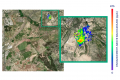 A demonstrations of the abillities of the satellites from a landfil in Madrid. Credit: LGHGSat, SRON Netherlands Institute for Space Research, ESA (European Space Agency)